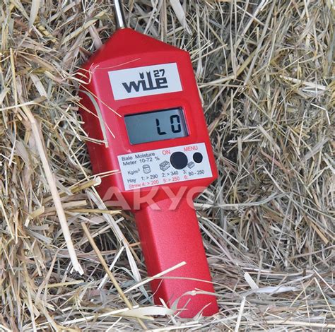 Hay Moisture Meter services|hay bale moisture chart.